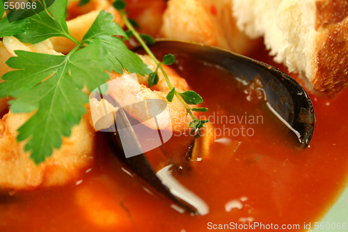 Image of Mediterranean Seafood Soup