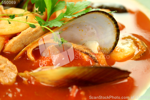 Image of Mediterranean Seafood Soup