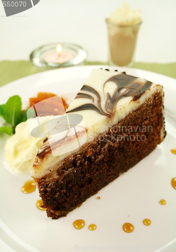 Image of Slice Of Chocolate Cake