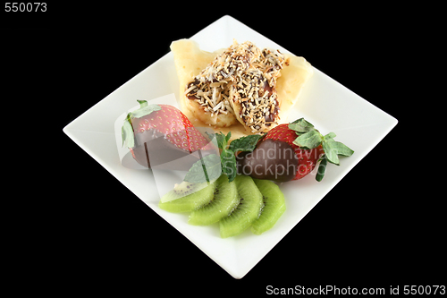 Image of Choc Bananas And Strawberries 1