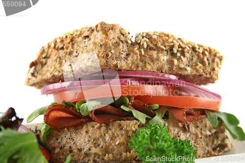Image of Wholegrain Salad Roll 3 
