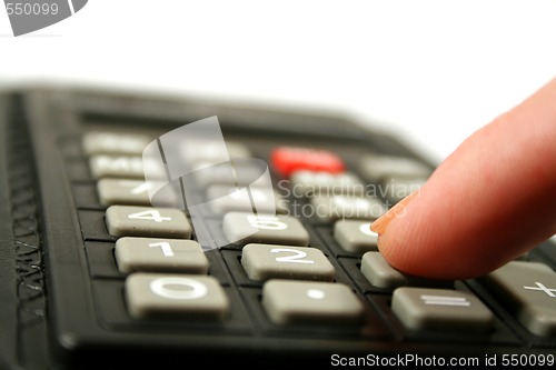 Image of Calculator Keyboard