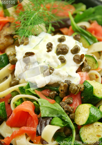 Image of Salmon Fettucini