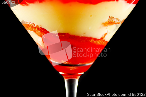 Image of Apricot Trifle In A Glass