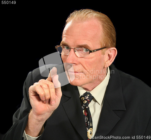 Image of Displeased Businessman