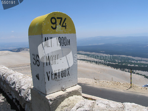 Image of Level stone Mont Ventoux