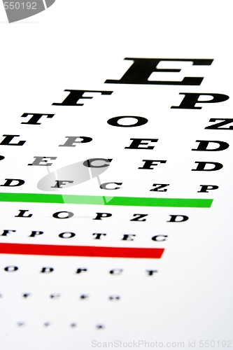 Image of Eye Chart