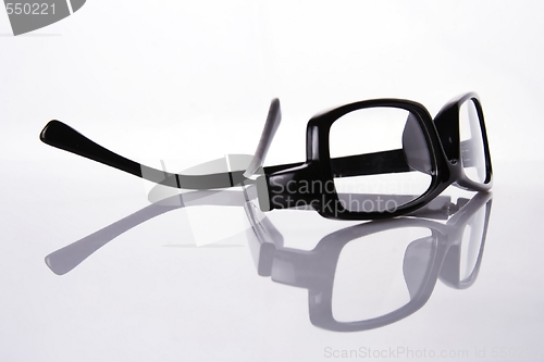 Image of Black Frame Eyeglasses