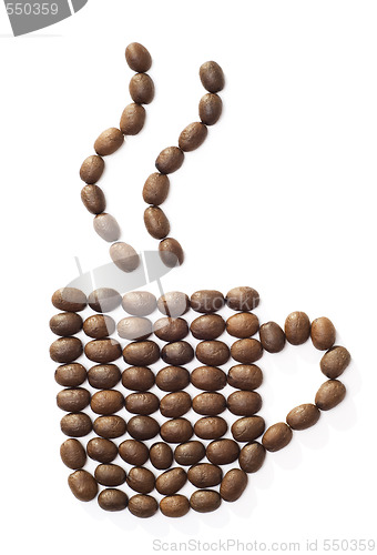 Image of coffee beans cup 
