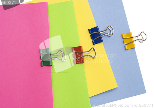 Image of color note background