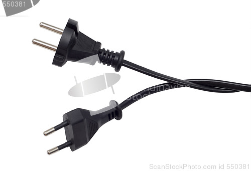 Image of electrical plugs