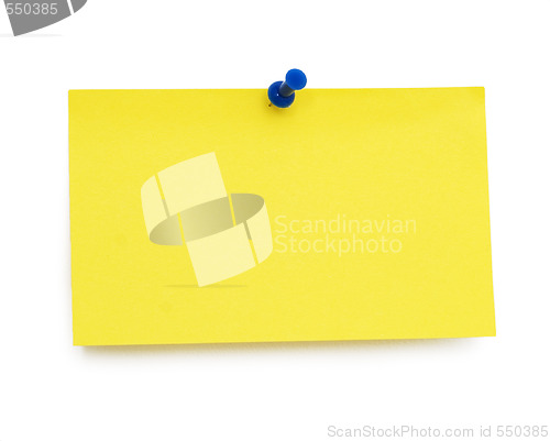 Image of empty post-it