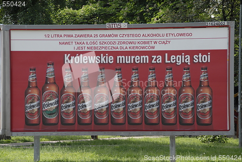 Image of Bilboard in Warsaw