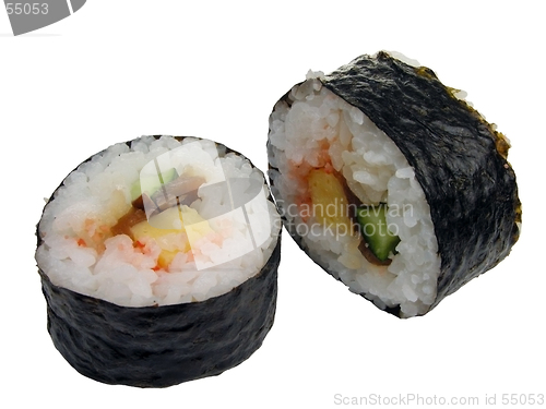 Image of Sushi rolls