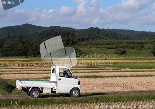 Image of Truck in the field