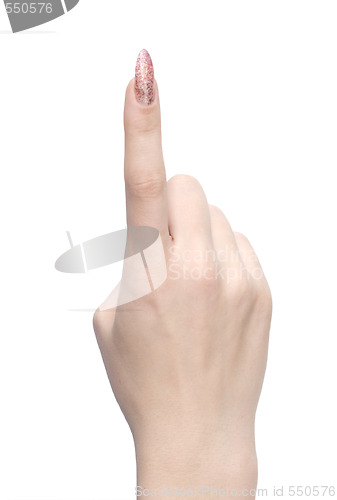 Image of index finger series