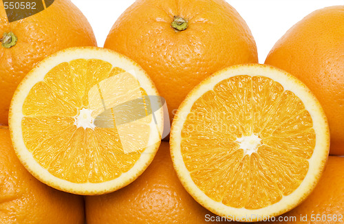 Image of juicy oranges