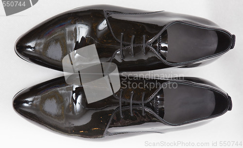 Image of patent-leather shoes