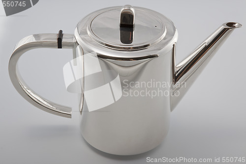 Image of Chrome coffe maker