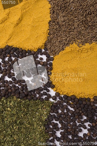 Image of various spices