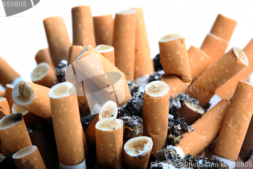 Image of Close up of cigarettes