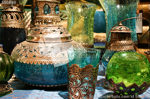 Image of Colorful glass