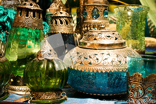 Image of Colorful glass
