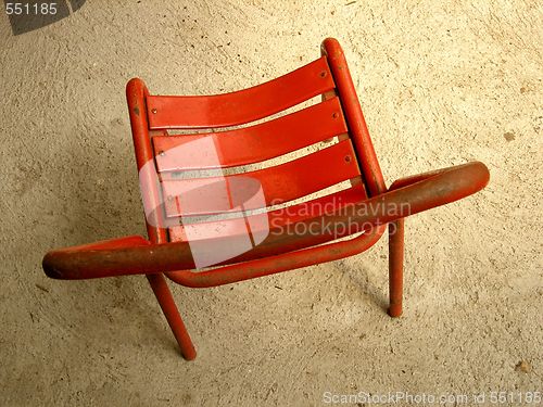 Image of red chair