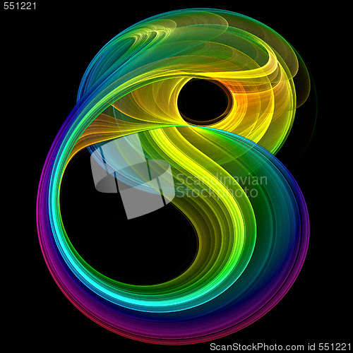 Image of Abstract fractal background
