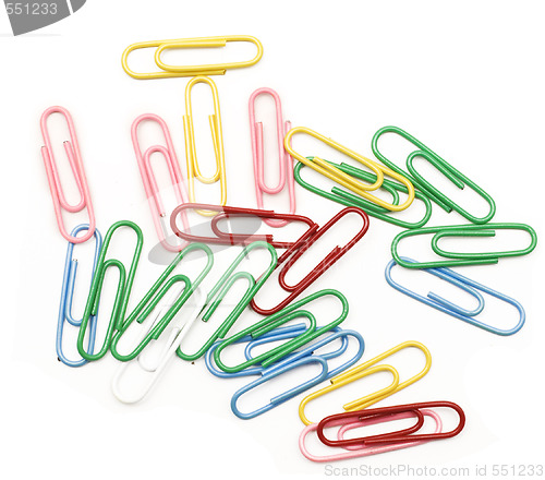 Image of paperclips