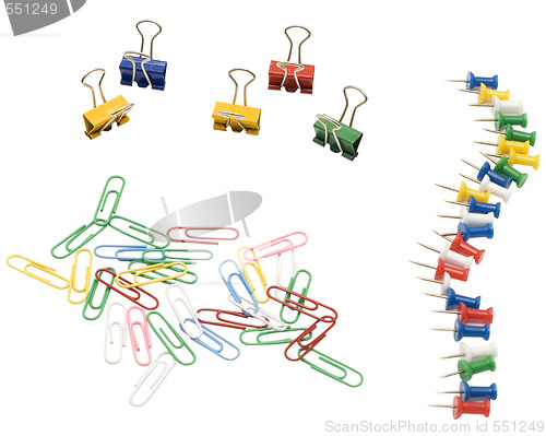 Image of pins and paperclips