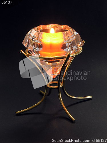 Image of Crystal Candle Holder