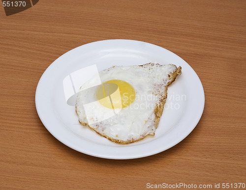 Image of a fried egg 