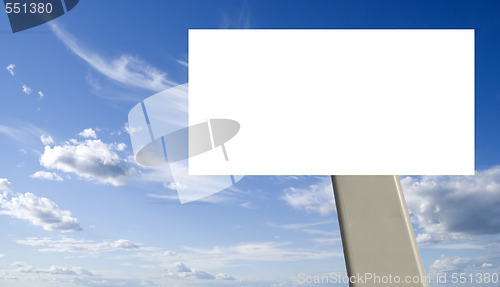 Image of blank billboard