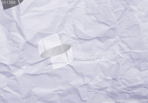 Image of blue wrinkled paper