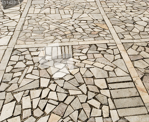 Image of cobblestone pavement