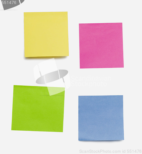 Image of empty sticky notes