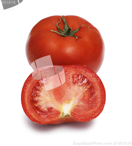 Image of juicy tomato