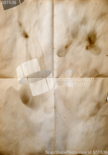Image of old dirty blank