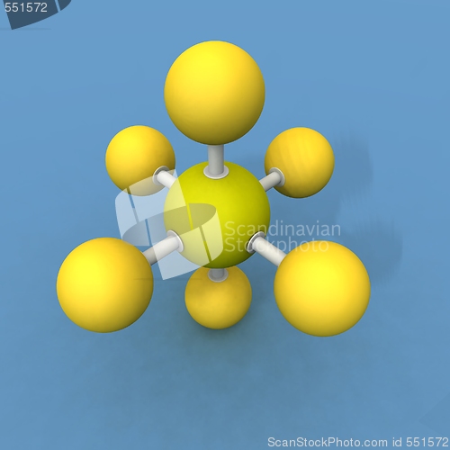 Image of sulfur hexafluoride