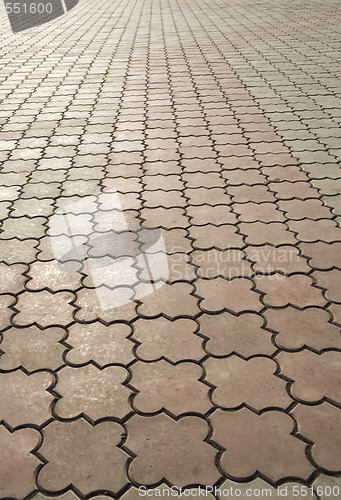 Image of ornate paving stones