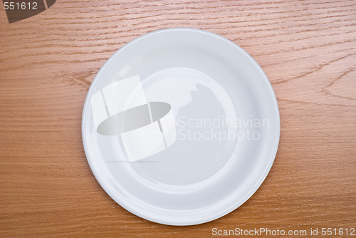 Image of plate on table