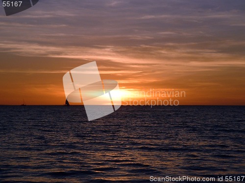 Image of Sailing in to the Sunset