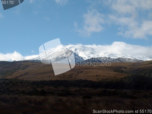 Image of Snow Covered Mountains