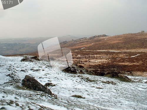 Image of Snow on Dartmoor