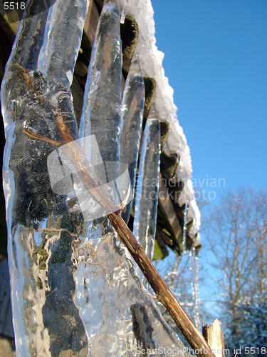 Image of Icicle from roof