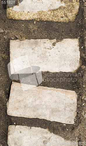 Image of brick footpath