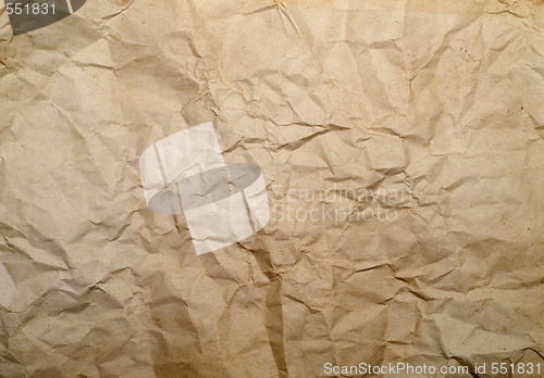 Image of brown wrinkled paper