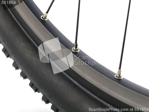Image of Mountain bike tire