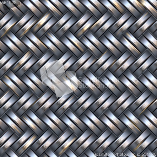Image of woven metal